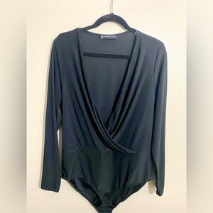 Fashion to Figure Surplice Bodysuit - XL